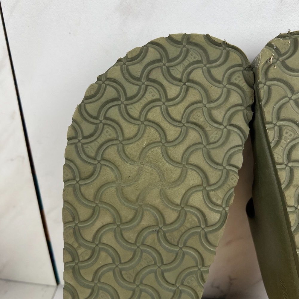 Birkenstock Arizona EVA Mens Size 9 [EU 42] Green Rubber Slides Sandals Shoes - Picture 6 of 10